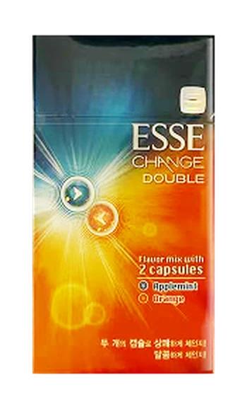 ESSE Change Double Orange applemint capsule pack